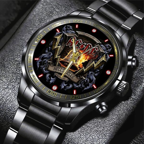 AC/DC Black Stainless Steel Watch - GNE 743