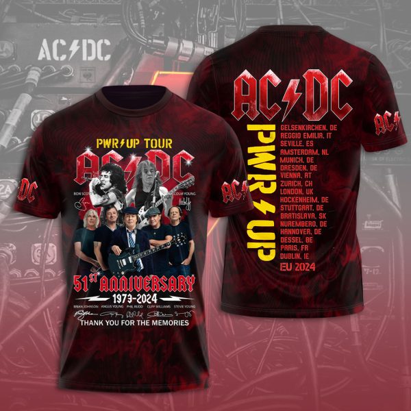 AC/DC 3D Apparel - GNE 633