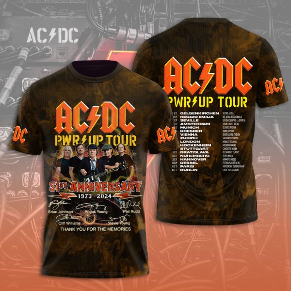 AC/DC 3D Apparel - GNE 669