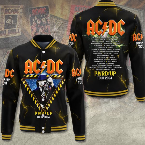 AC/DC Varsity Jacket - HUANNM 5543.1