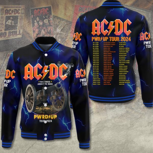 AC/DC Varsity Jacket - HUANNM 5546.1