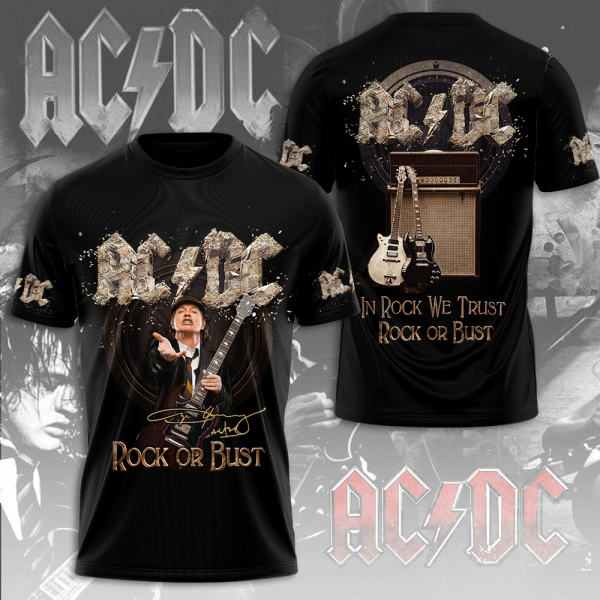 AC/DC X Angus Young 3D Apparel - MAITM 7376