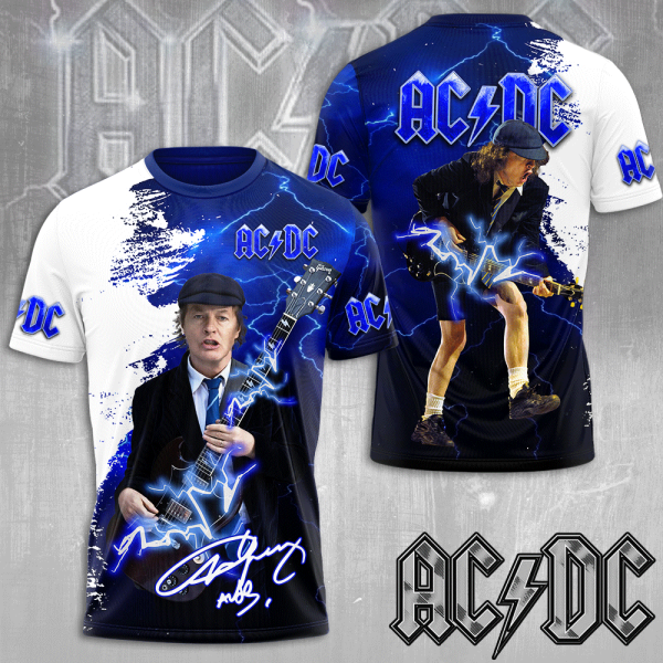 AC/DC X Angus Young 3D Apparel - MAITM 7417