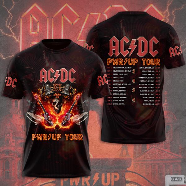 AC/DC 3D Apparel - MAITM 7236