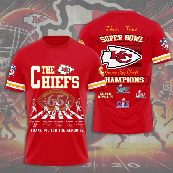 Kansas City Chiefs 3D Apparel – MAITM 7469