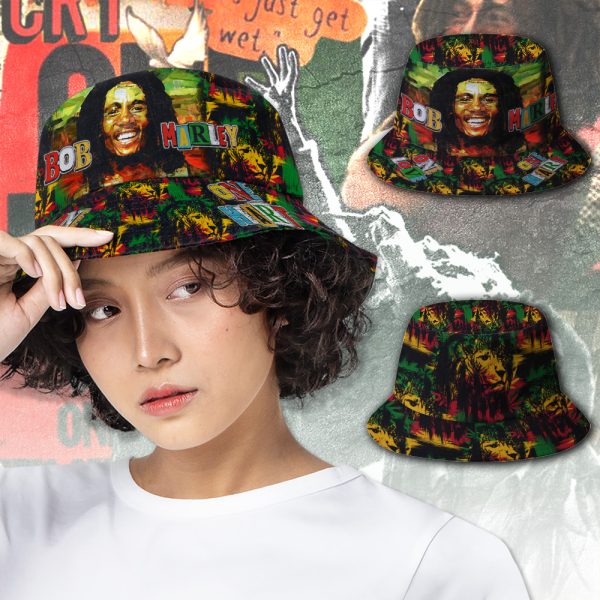 Bob Marley Bucket Hat - ANHNV 4819