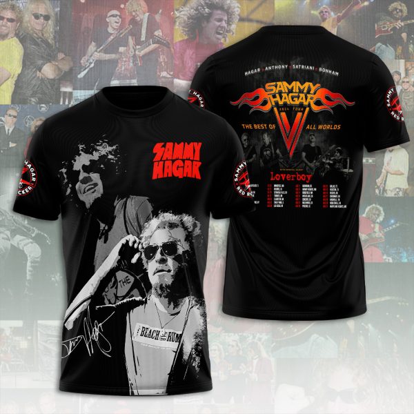 Sammy Hagar 3D Apparel - ANHNV 4823