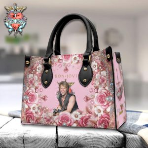 Bon Jovi Leather HandBag - ANHNV 4834