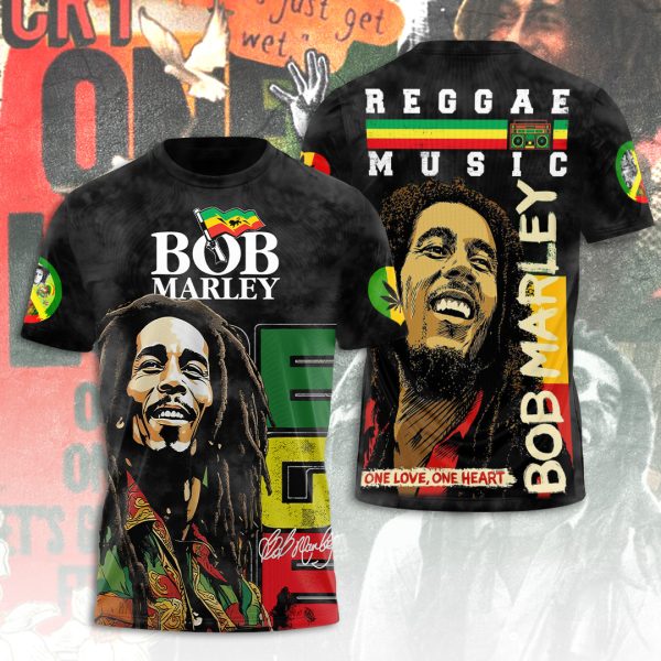 Bob Marley 3D Apparel - ANHNV 4842