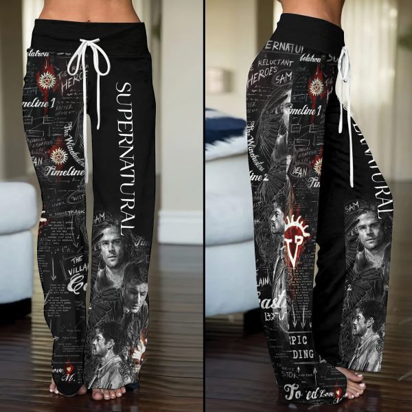 Supernatural High-Waisted Straight-Leg Trousers - ANHNV 4870