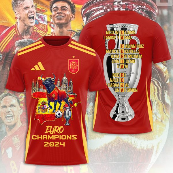 Spain National Football Team 3D Apparel - ANHNV 4906