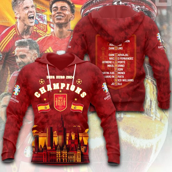 Spain National Football Team 3D Apparel - ANHNV 4910