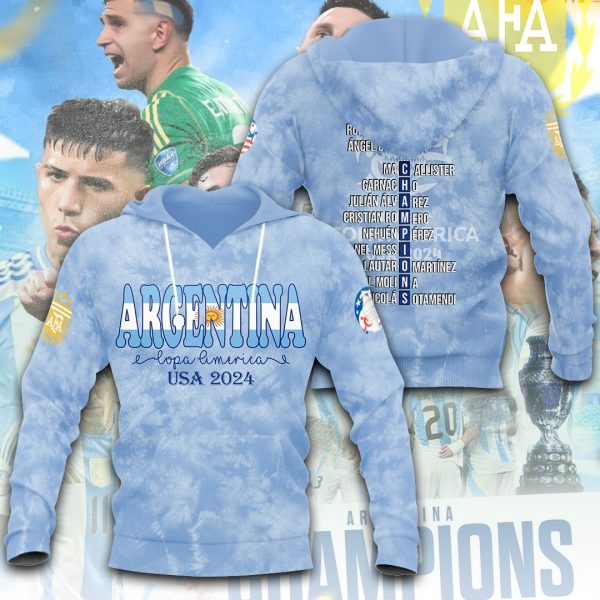 Argentina National Football Team 3D Apparel - ANHNV 4916