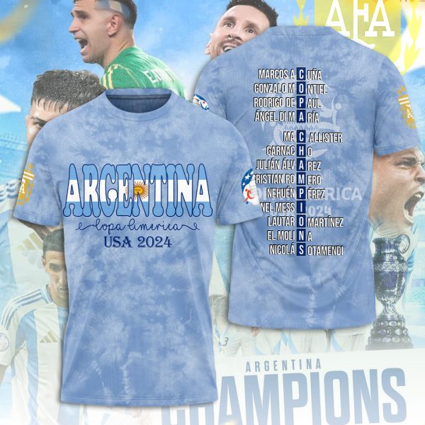 Argentina National Football Team 3D Apparel - ANHNV 4916