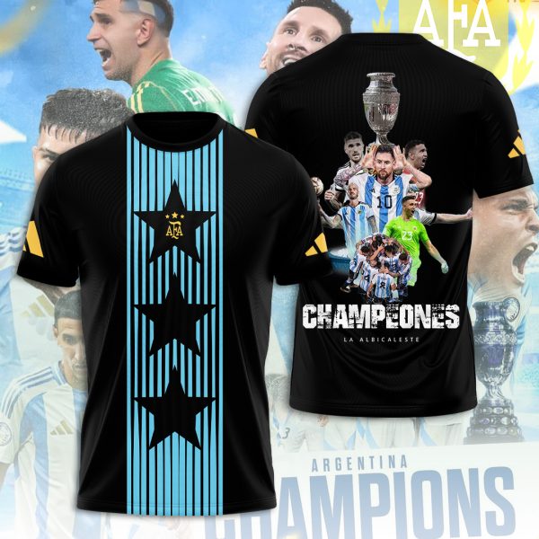 Argentina National Football Team 3D Apparel - ANHNV 4918