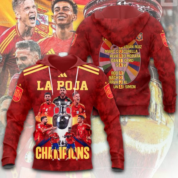 Spain National Football Team 3D Apparel - ANHNV 4919