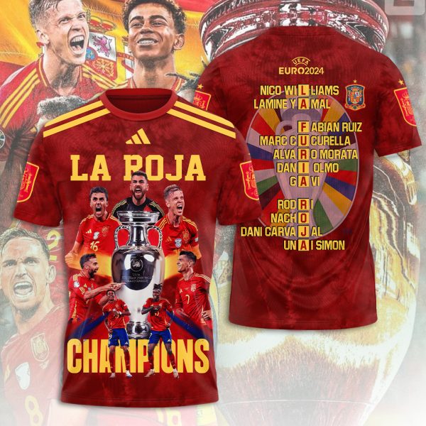 Spain National Football Team 3D Apparel - ANHNV 4919