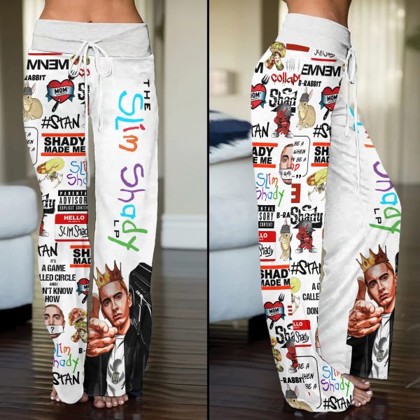 Eminem High-Waisted Straight-Leg Trousers - ANHNV 4925