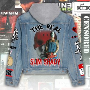 Eminem Women's Denim Hood Jacket - ANHNV 4965