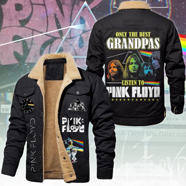 Pink Floyd 2D Winter Fleece Jacket - ANHNV 5002