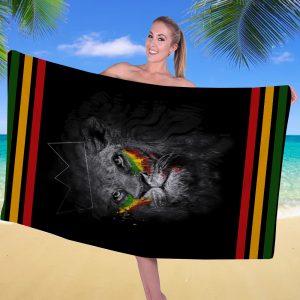 Bob Marley Rectangle Beach Towel - ANHNV 5004