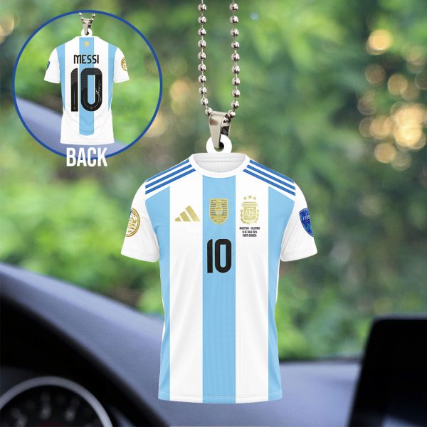 Argentina National Football Team Custom Shape 2-sided Acrylic Car Ornament - TANTN 7424