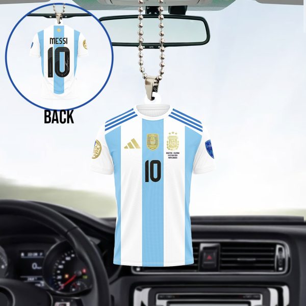 Argentina National Football Team Custom Shape 2-sided Acrylic Car Ornament - TANTN 7424