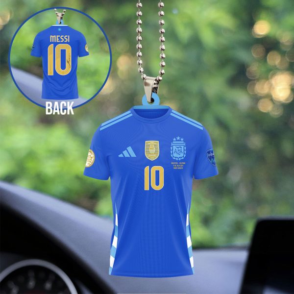 Argentina National Football Team Custom Shape 2-sided Acrylic Car Ornament - TANTN 7425