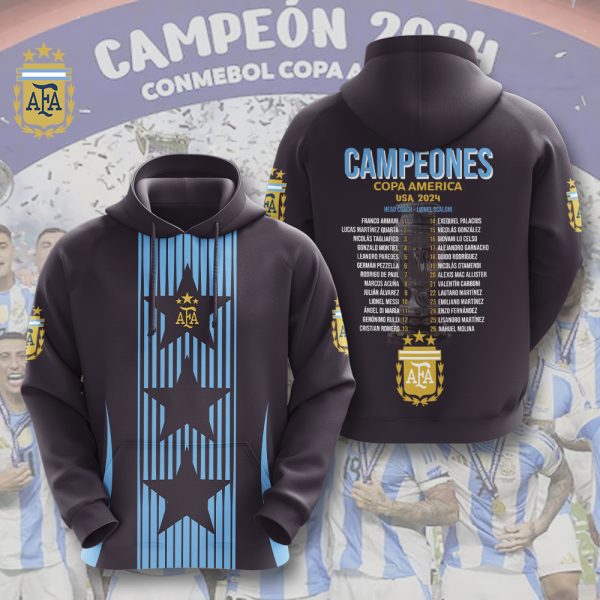 Argentina National Football Team 3D Apparel - HOATT 5593