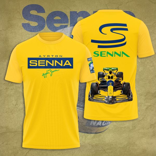 Ayrton Senna 3D Apparel – TANTN 7608