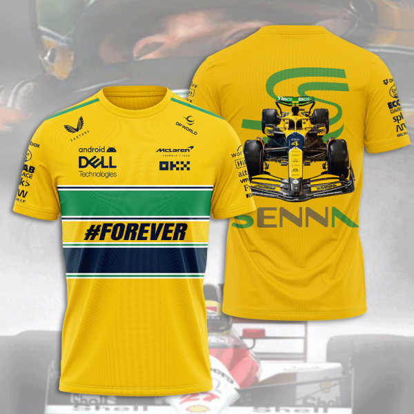 Ayrton Senna 3D Apparel - HOATT 5620