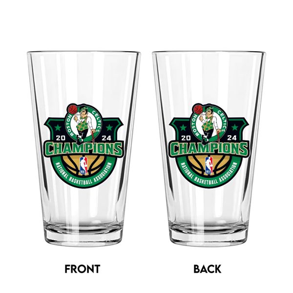 Boston Celtics 16oz Print Glass Cup - TANTN 7306