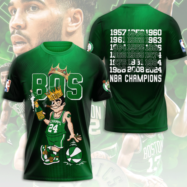 Boston Celtics 3D Apparel - MAITM 7208