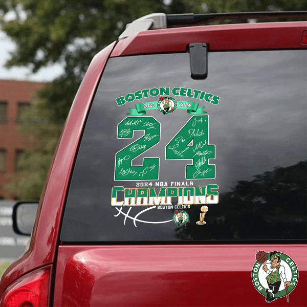 Boston Celtics 3D Decal – HOATT 5435