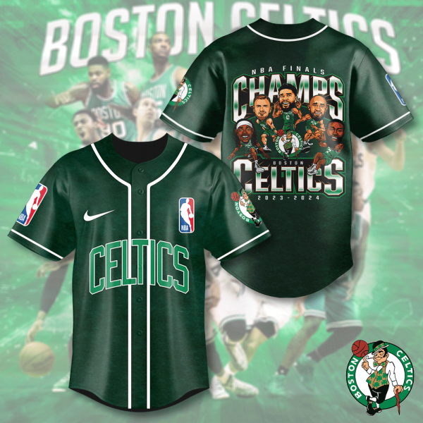 Boston Celtics Baseball Jersey - HOATT 5708