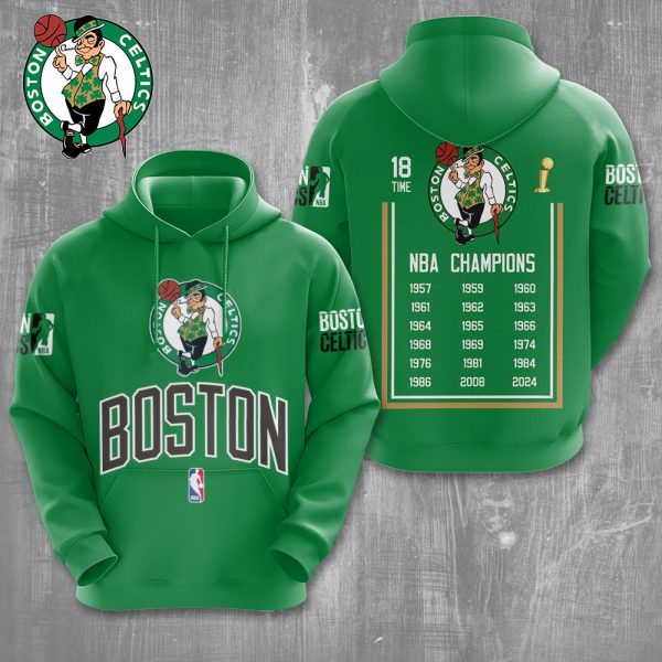 Boston Celtics 3D Apparel - GNE 638