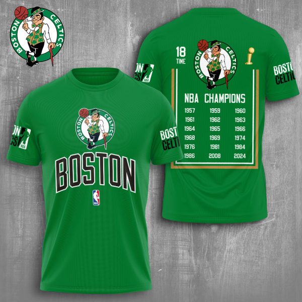 Boston Celtics 3D Apparel - GNE 638