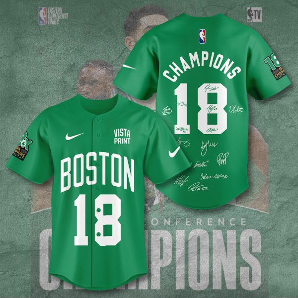 Boston Celtics Baseball Jersey - TANTN 7301