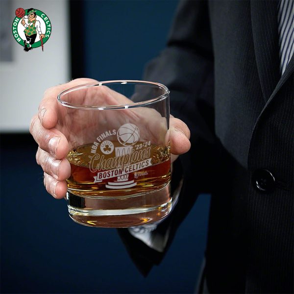 Boston Celtics Custom Whiskey Glass - TANTN 7311