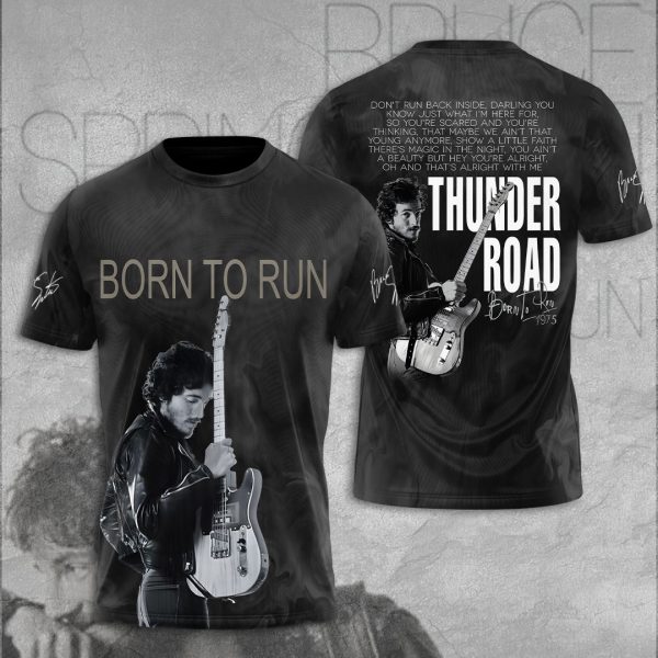 Bruce Springsteen 3D Apparel - TANTN 7579