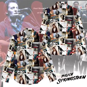 Bruce Springsteen 3D Linen Shirt - HOATT 5384