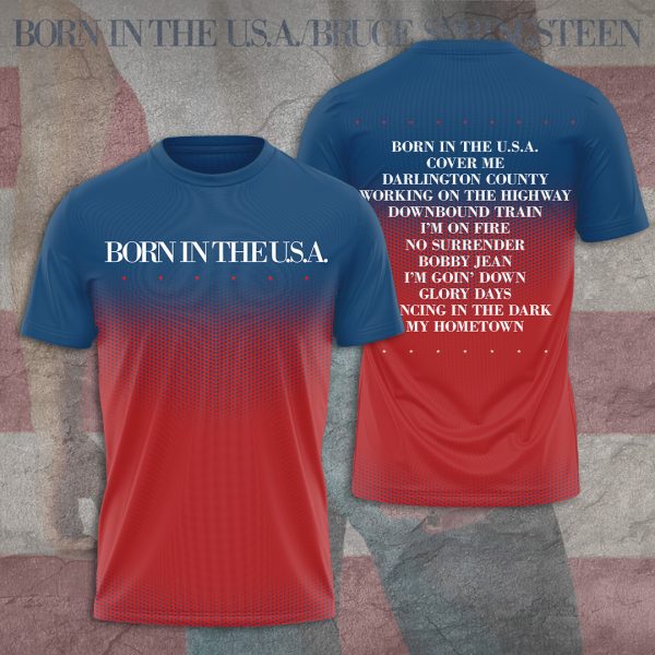 Bruce Springsteen 3D Apparel - TANTN 7484