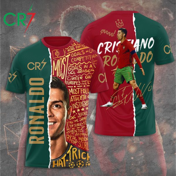 Cristiano Ronaldo x Portugal National Football Team 3D Apparel - TANTN 7368