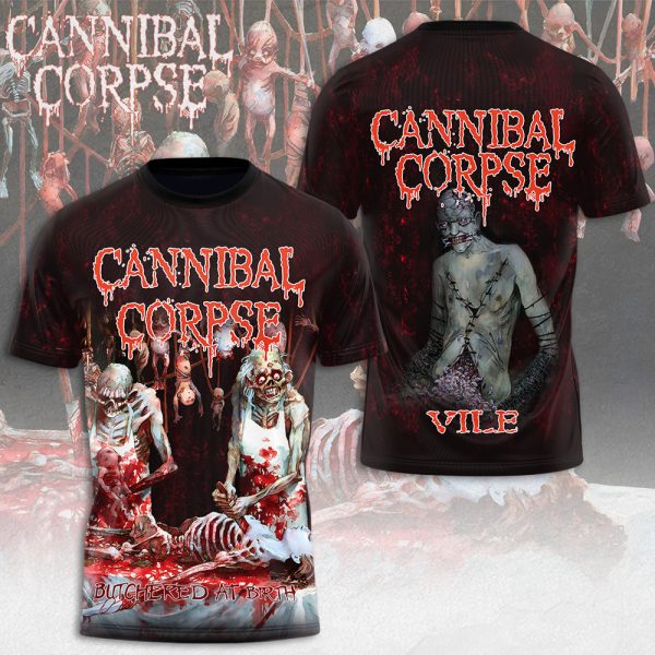 Cannibal Corpse 3D Apparel - HUANNM 5575