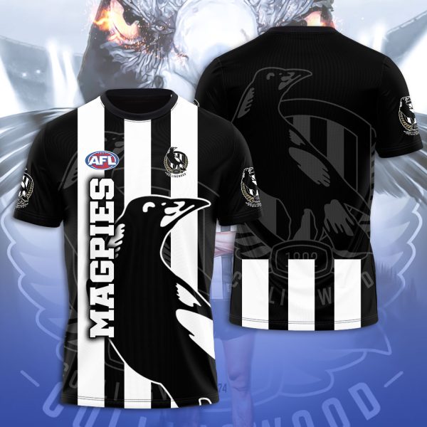 Collingwood FC 3D Apparel - VANDH 3191