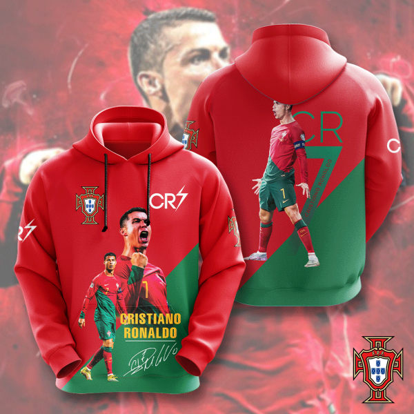 Cristiano Ronaldo x Portugal National Football Team 3D Apparel - HOATT 5499