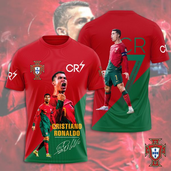 Cristiano Ronaldo x Portugal National Football Team 3D Apparel - HOATT 5499