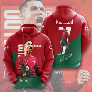 Cristiano Ronaldo x Portugal National Football Team 3D Apparel - HOATT 5480