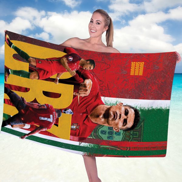 Cristiano Ronaldo Rectangle Beach Towel - HOATT 5687