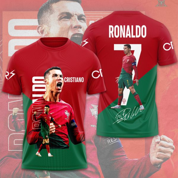 Cristiano Ronaldo x Portugal National Football Team 3D Apparel - HOATT 5480